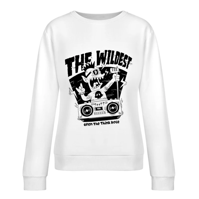 Der Wilde Musik-Rebell Damen Pullover Sweatshirt