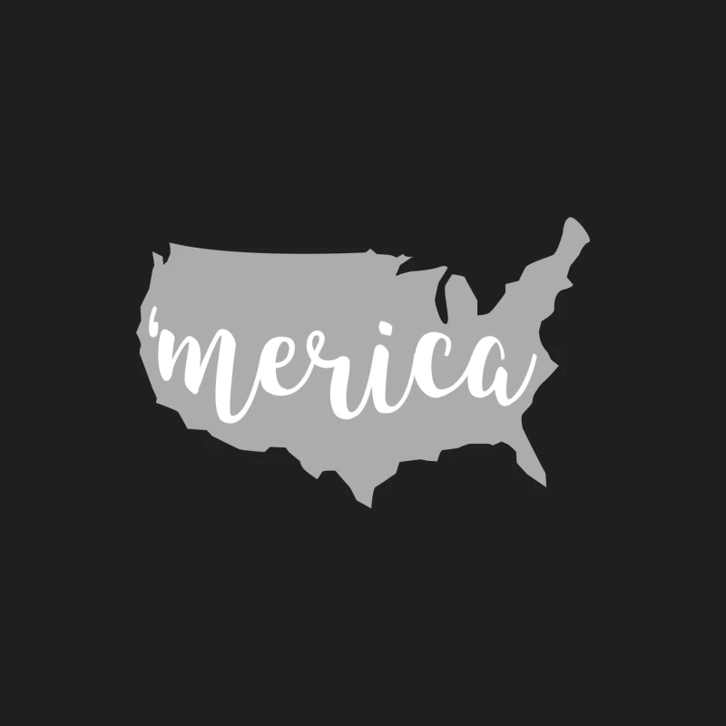 Carte des États-Unis avec 'Merica Homme Débardeur