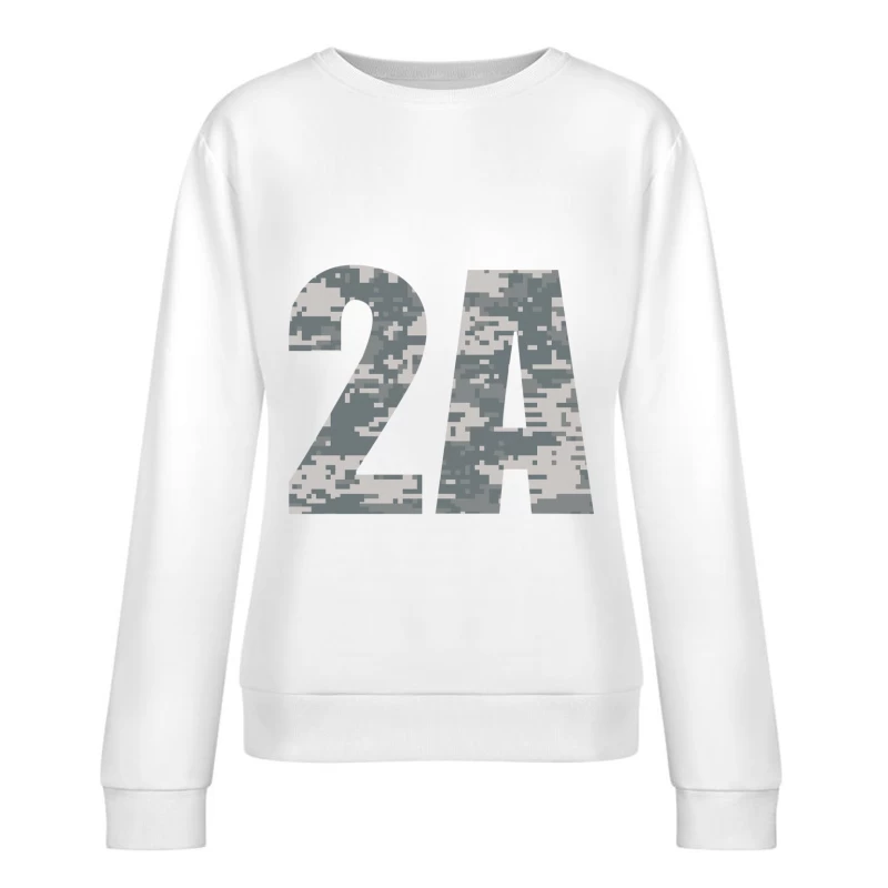 Digitale Tarnung 2A Damen Pullover Sweatshirt