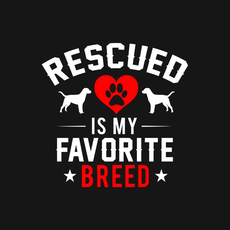 Aimer les chiens sauvés Femme T-Shirt