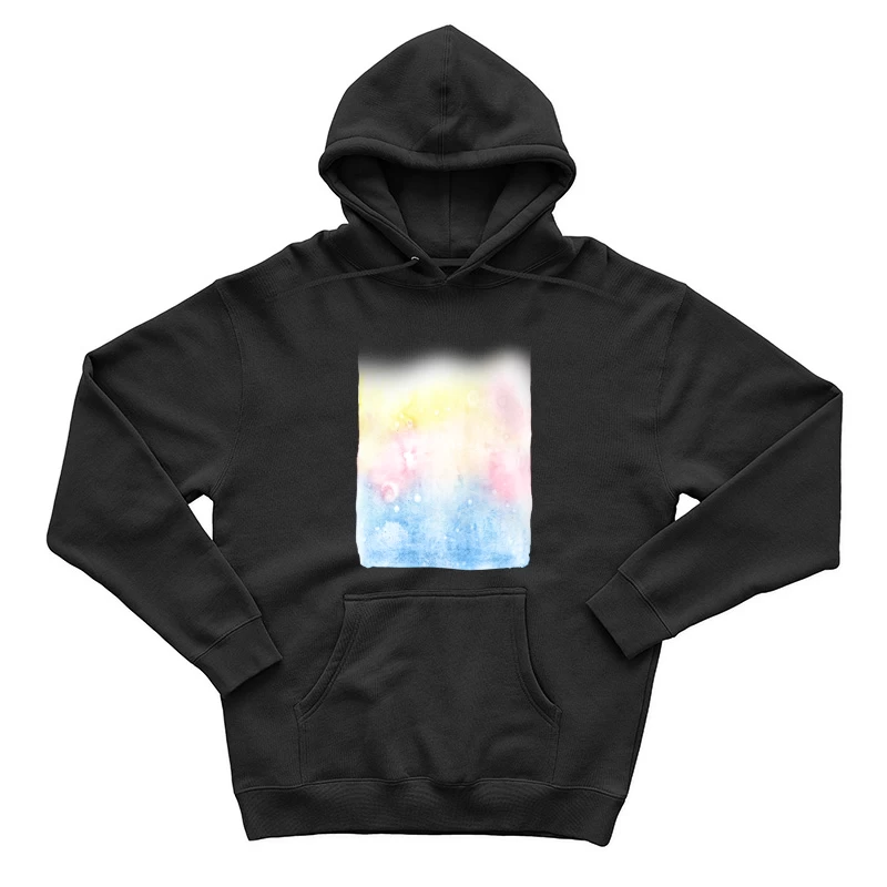 Aquarelle pastel Homme Sweat à capuche