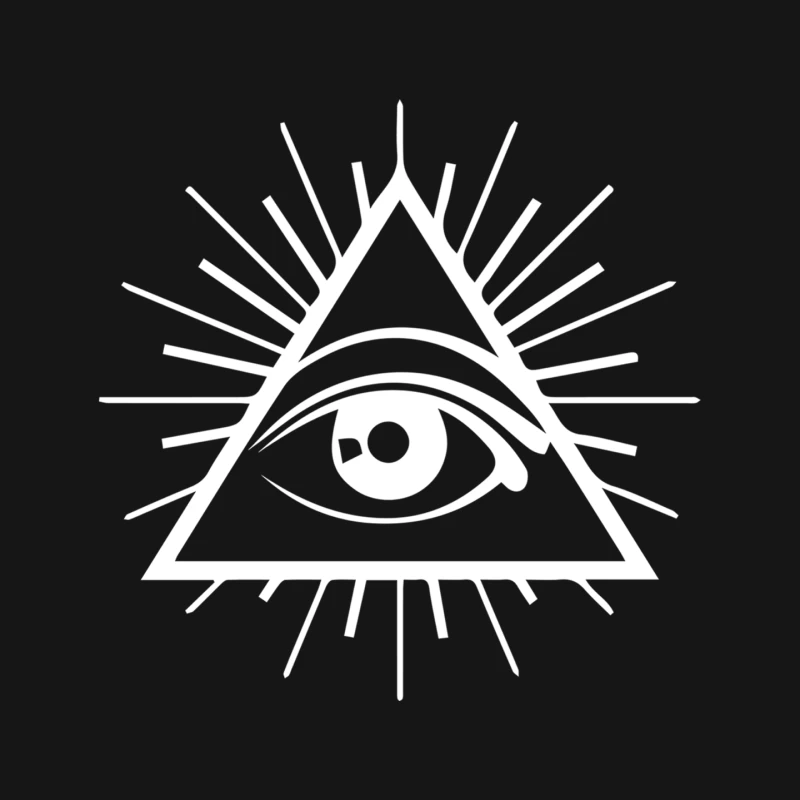 All Seeing Eye Mouse Pad