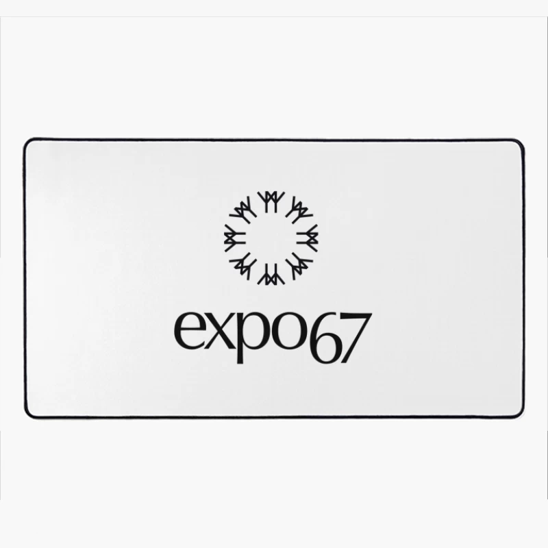 Expo 67 Logo Desk Mat
