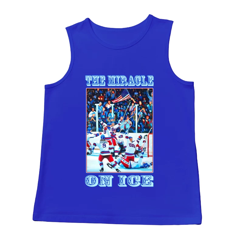 Team USA 1980 - THE MIRACLE ON ICE Male Tank Top