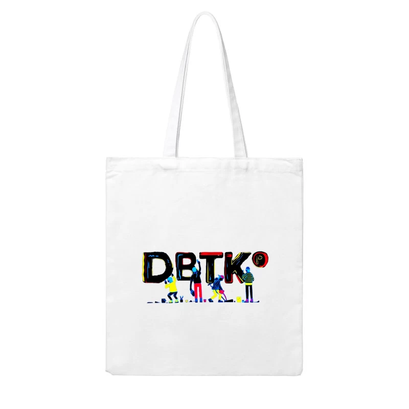 Creative Street Art Representation Cotton Tote Bag