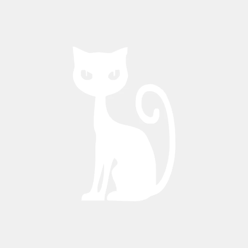 WHITE CAT funny Male Tank Top