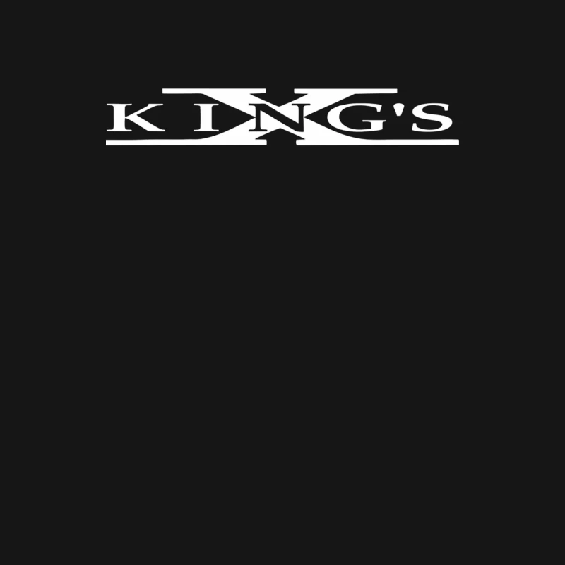 King's Text Logo Outline Design Female Long Sleeve T-Shirt