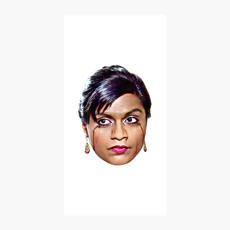 Crying Kelly Kapoor iPhone Case