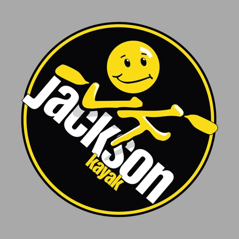 Jackson Kayak Sports Logo with Yellow Smiley Design Female Pullover Hoodie