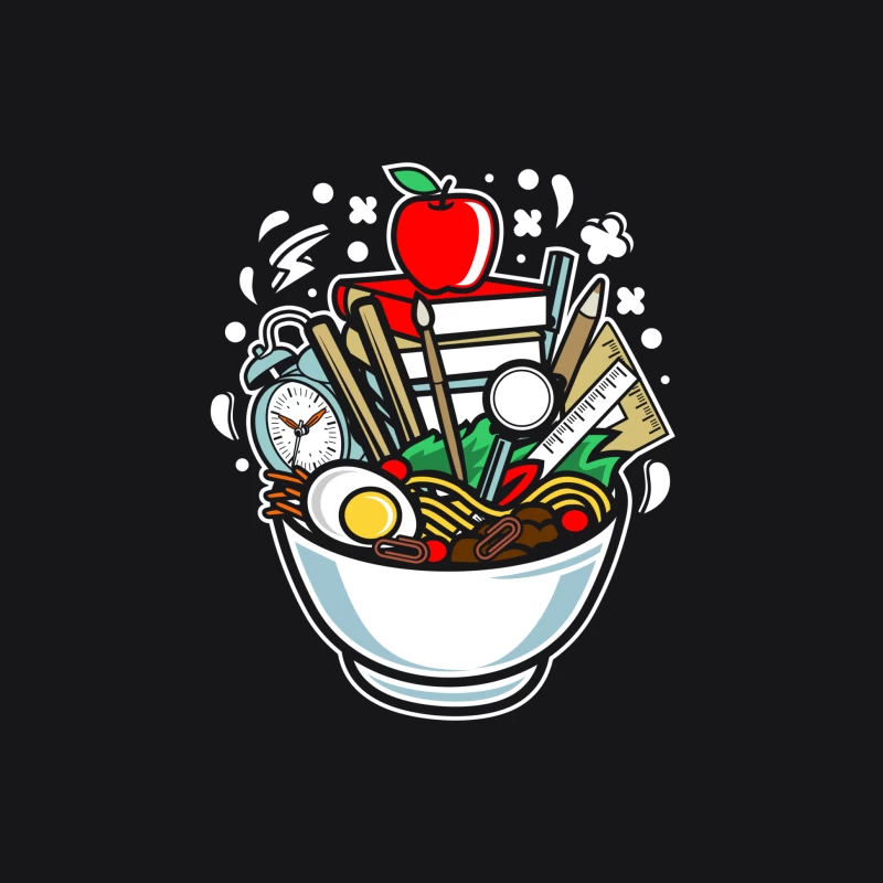 Mélange d'éducation et de cuisine Homme Sweat à capuche