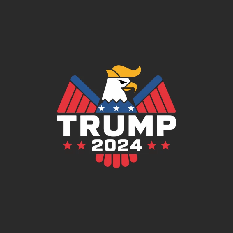 American Eagle Political Campaign Logo 2024 Baseball Cap