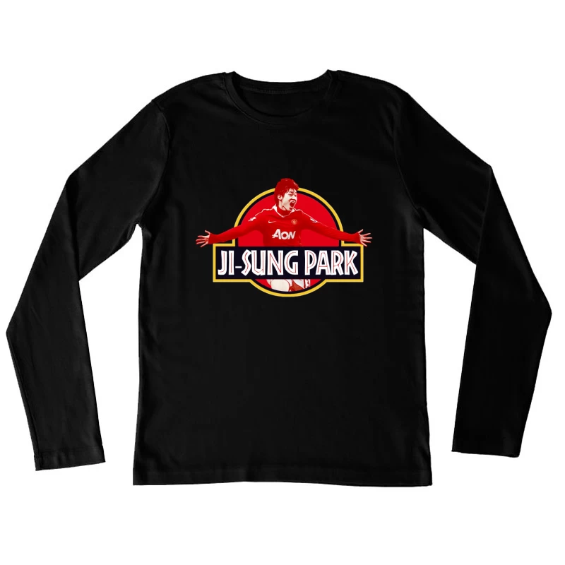 Retro Man United - PARK JI SUNG Female Long Sleeve T-Shirt