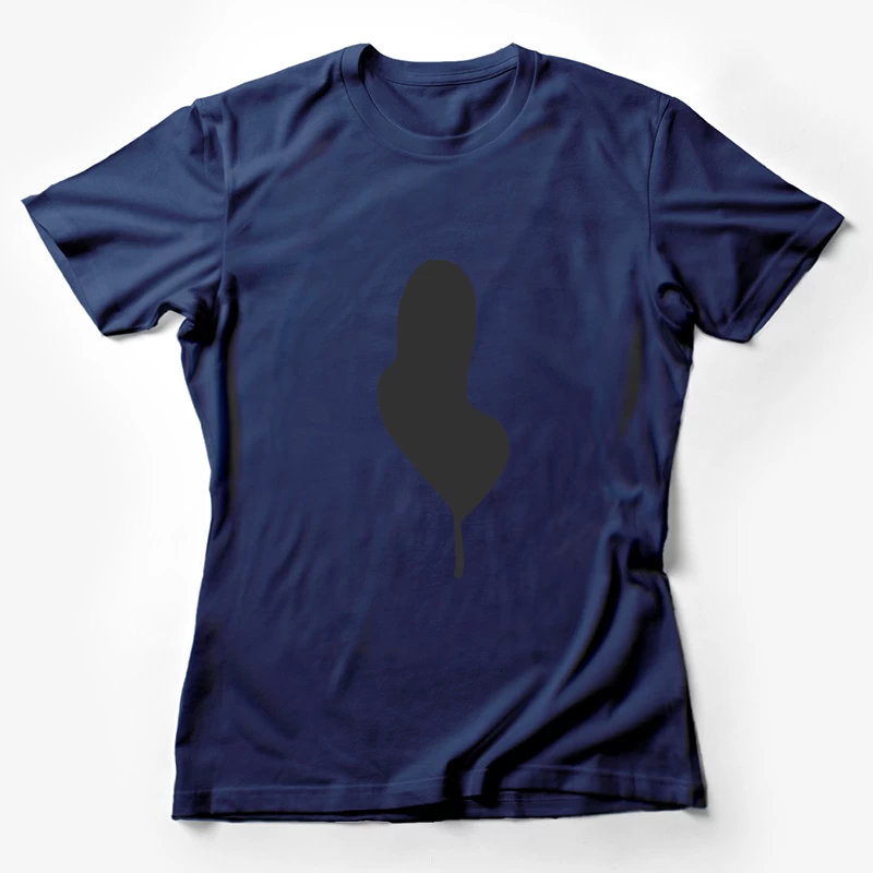 Silhouette artistique abstraite Femme T-Shirt