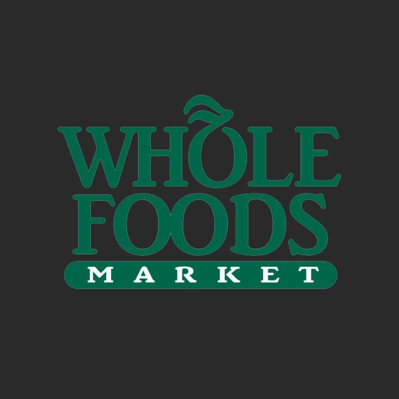 Whole Foods Market Green Corporate Logo Baseball Cap