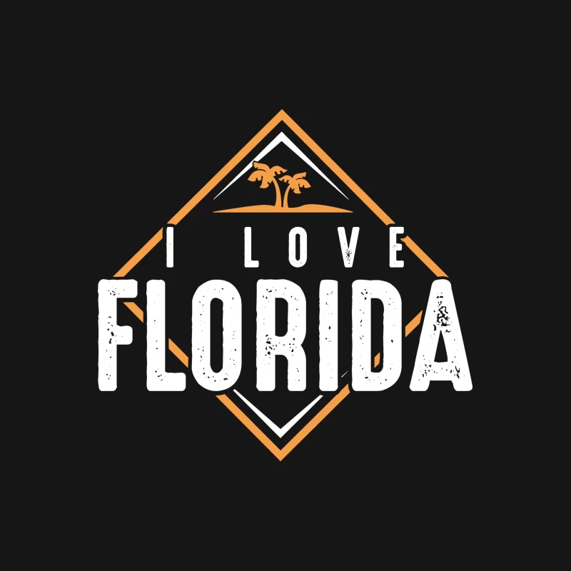 Ich liebe Florida Design Herren T-Shirt
