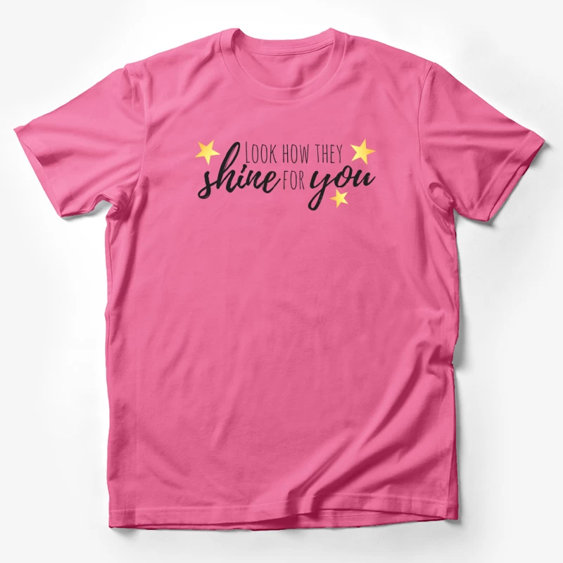 Coldplay Shine For You Male T-Shirt