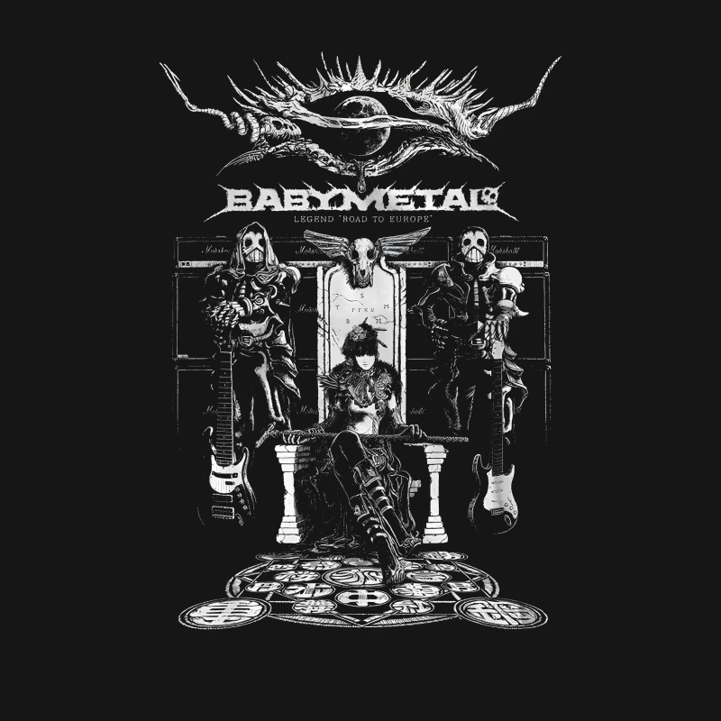 Babymetal Road to Europe Male T-Shirt