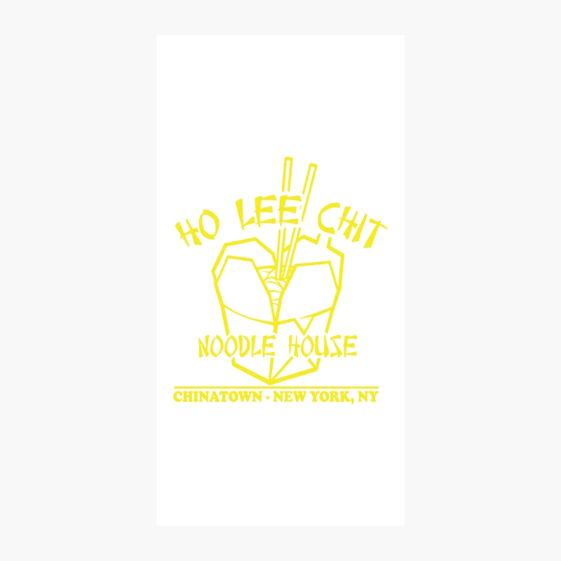 Ho Lee Chit Noodle House iPhone Case