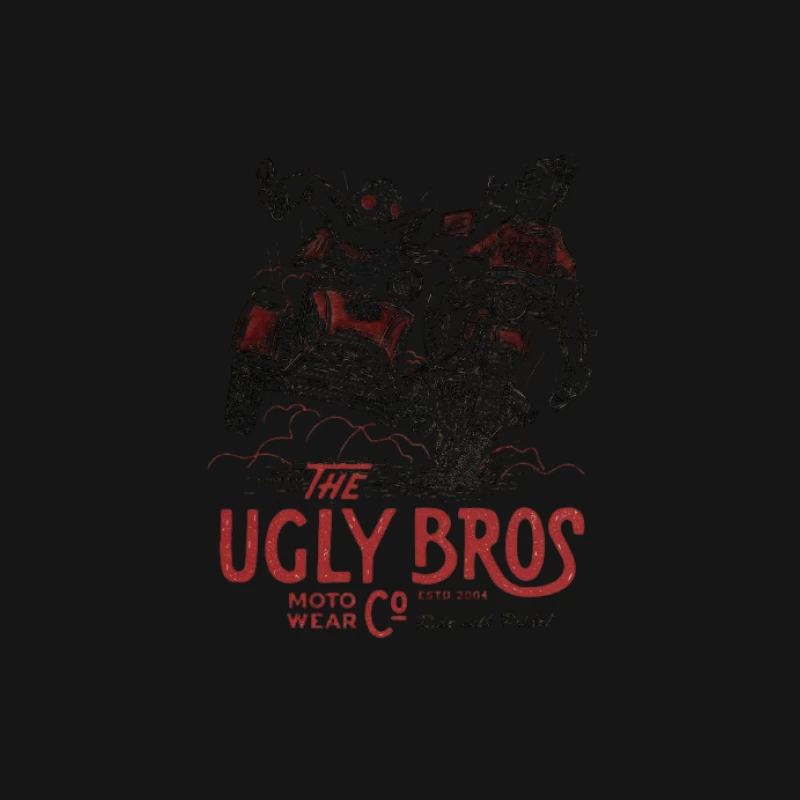 Motorrad-Abenteuer mit Ugly Bros Damen Langarm T-Shirt