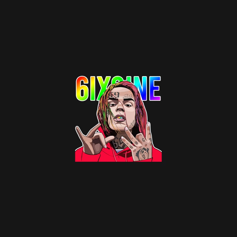 4 6IX9INE Desk Mat