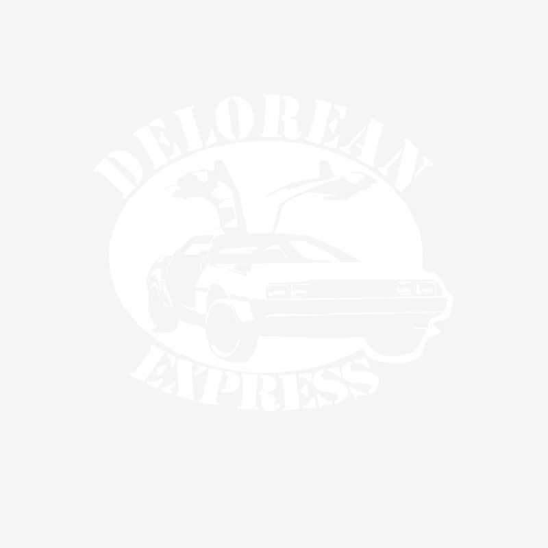 Delorean Express  Funny Female T-Shirt