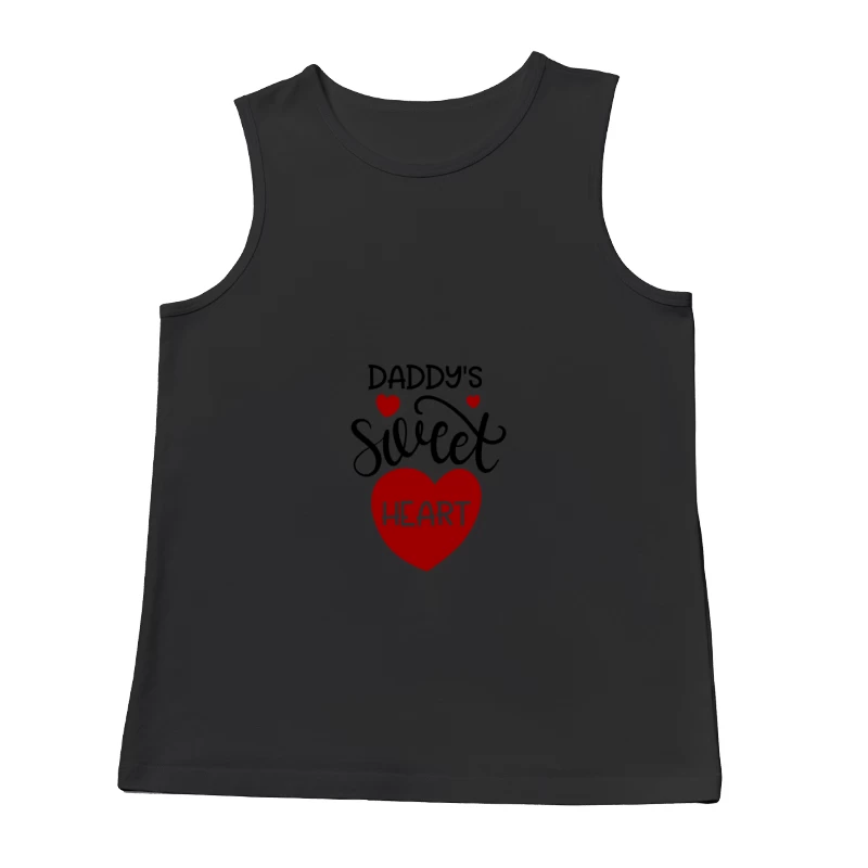 Motif d'amour avec cœur rouge Homme Débardeur