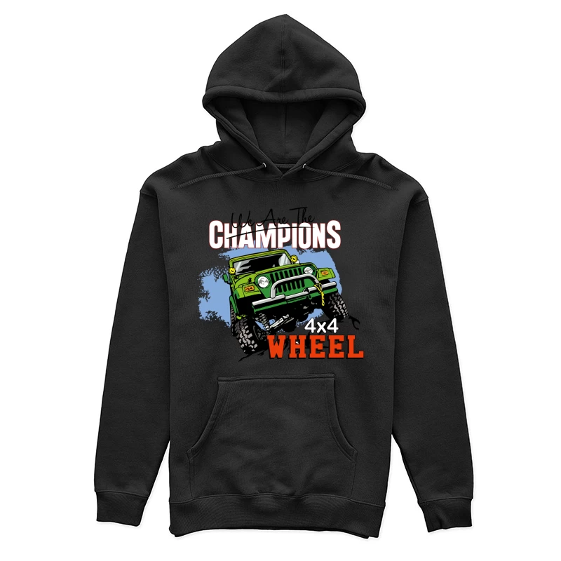 Geländeabenteuer mit 4x4 Fahrzeug Damen Pullover Hoodie