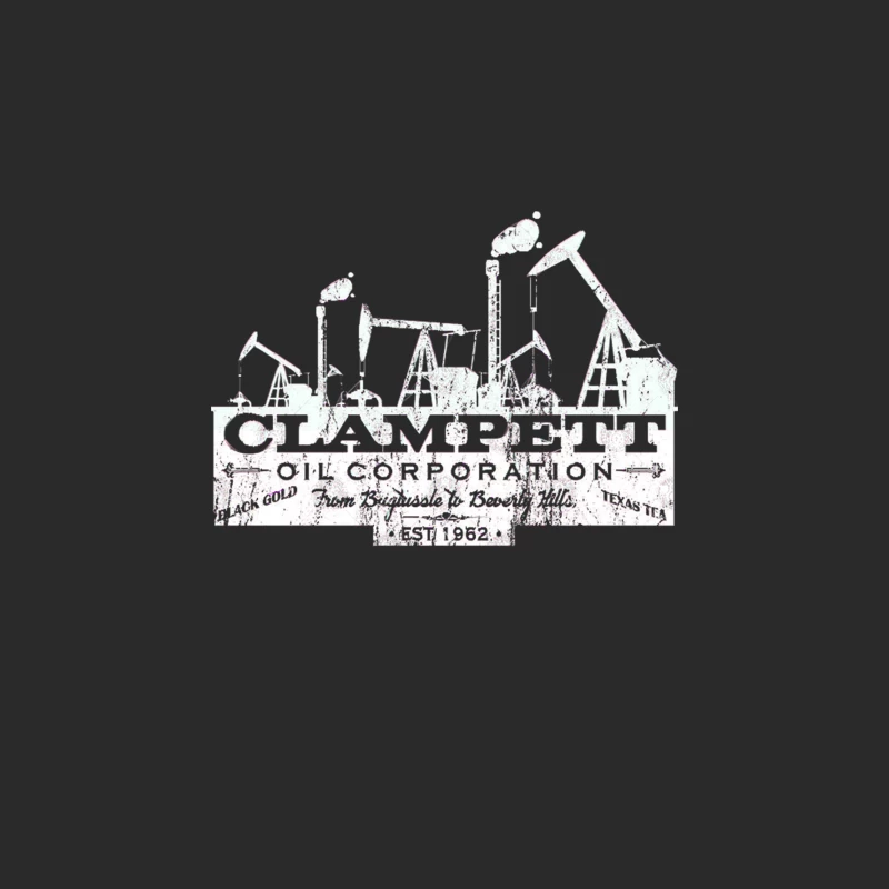 Clampett Oil Corp, distressed from THE BEVERLY HILLBILLIES Baseball Cap