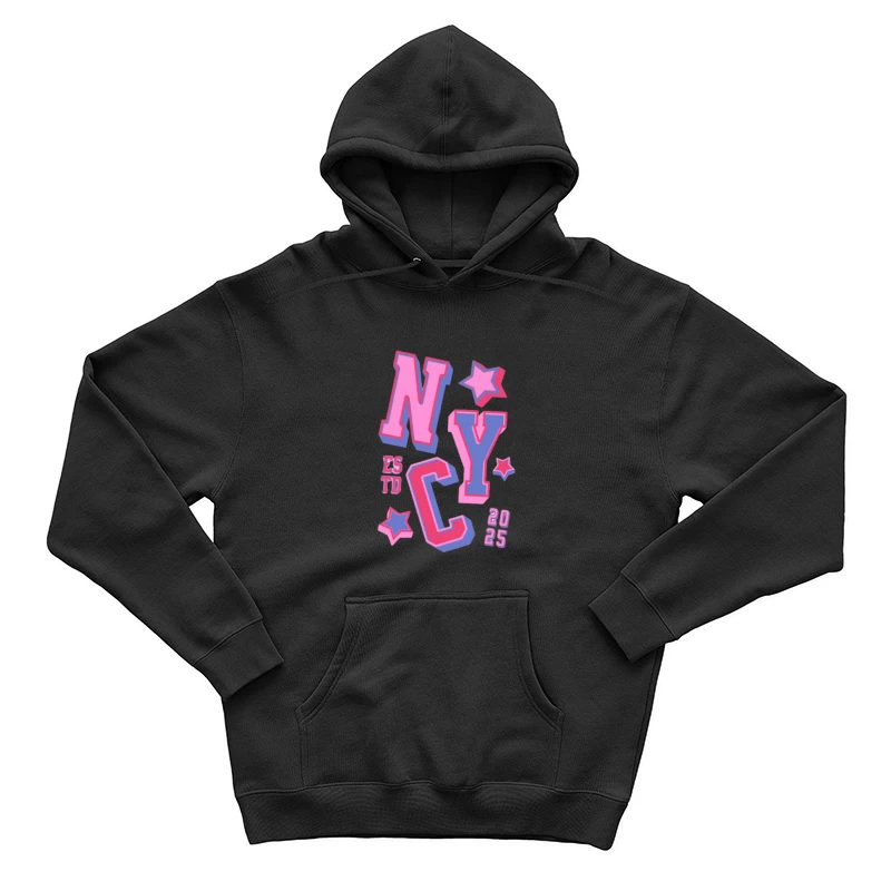 Design coloré de NYC avec étoiles Homme Sweat à capuche