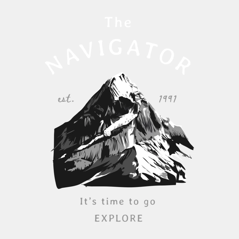 Der Navigator: Erkunde die Berge Herren Tanktops