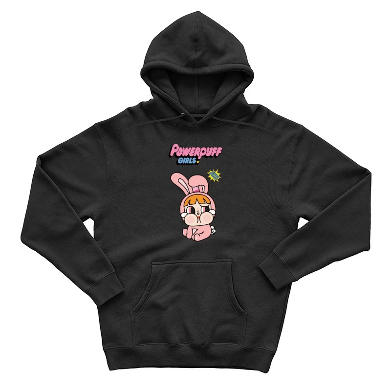 Süßes Häschen Powerpuff Mädchen Herren Pullover Hoodie