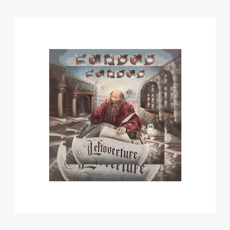 2 LEFTOVERTURE - KANSAS BAND Throw Pillow