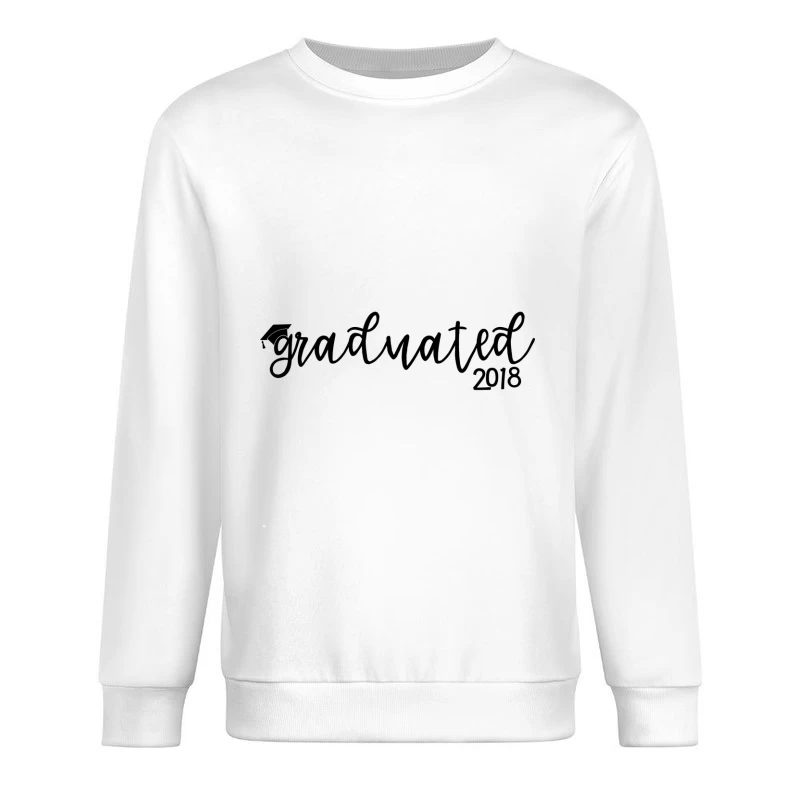 Diplômé 2018: Célébration de la Réussite Homme Sweat-shirt à enfiler