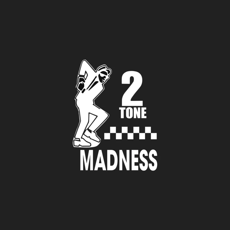 2 Tone Madness Band Logo with Dancing Mascot Bucket Hat