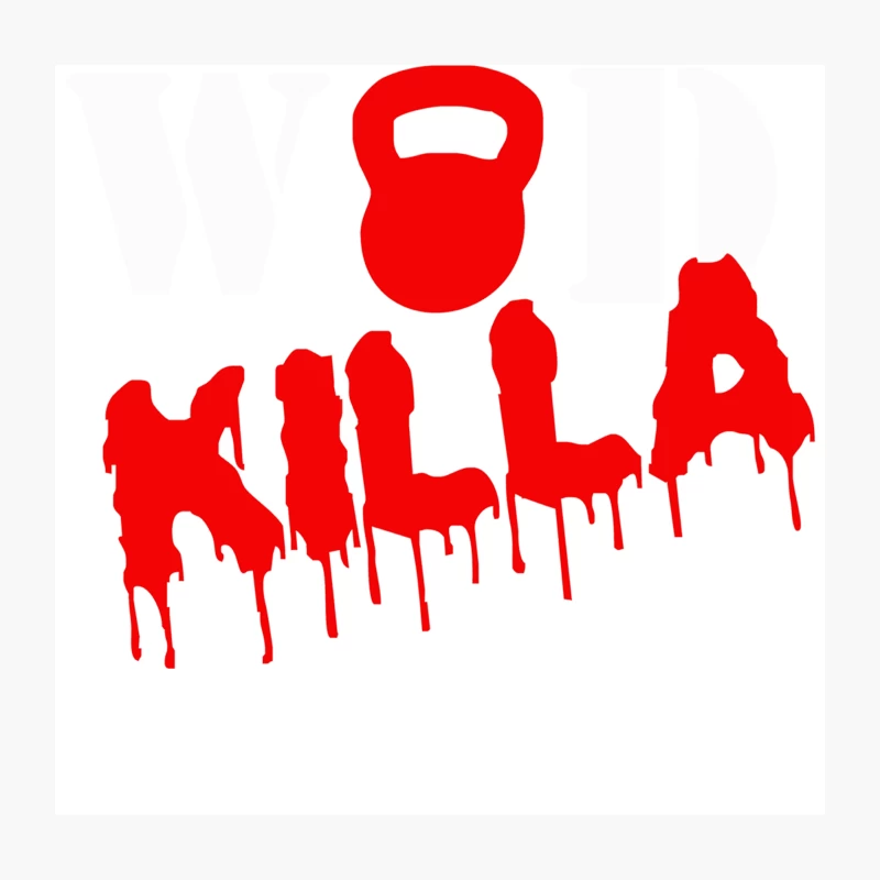 Wod Killa Throw Pillow