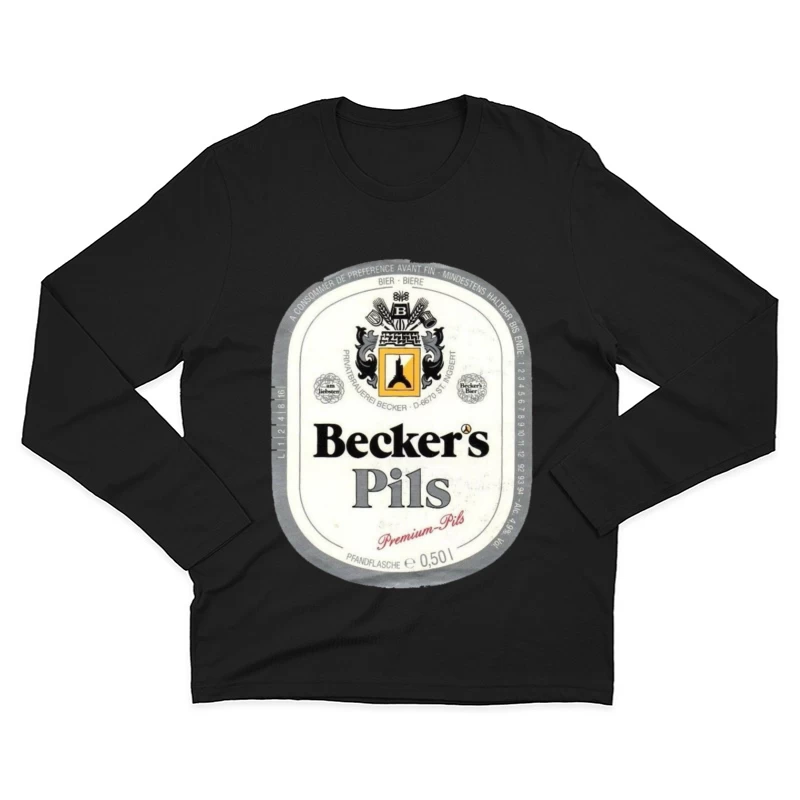 Becker's Beer Male Long Sleeve T-Shirt
