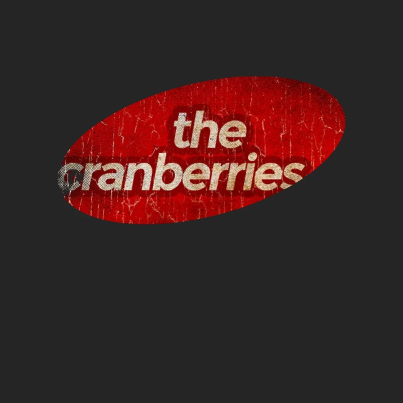 The Cranberries Vintage Band Logo in Red Male Pullover Sweatshirt