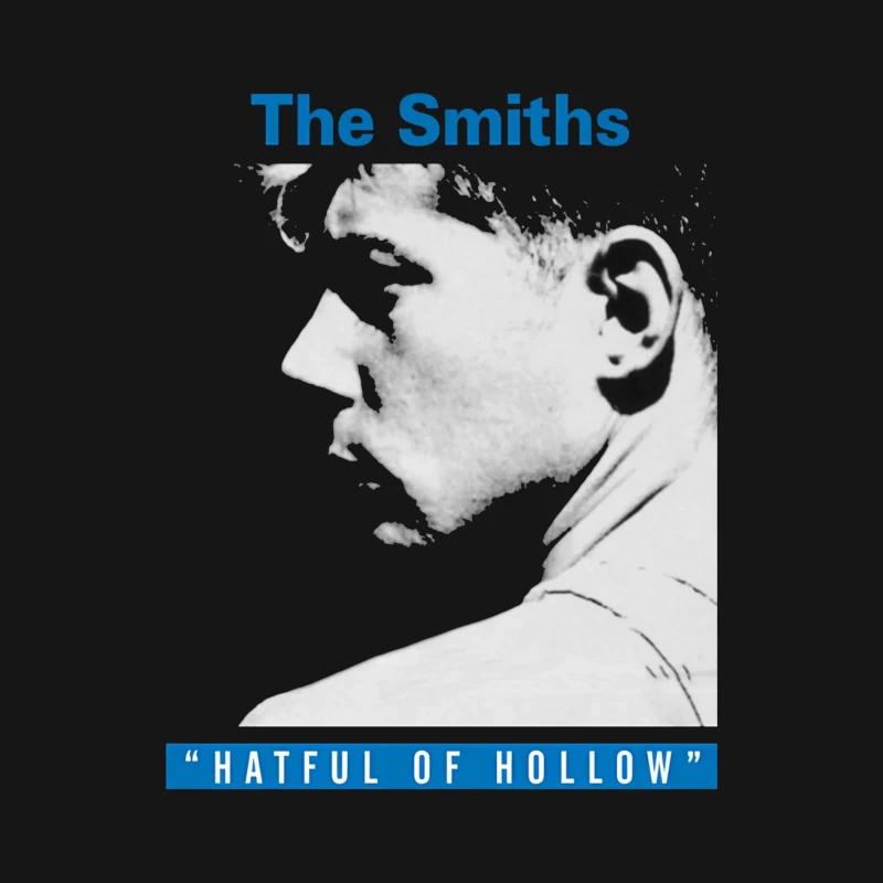 The Smiths 'Hatful of Hollow' Album Cover Art in Black and White Male Long Sleeve T-Shirt