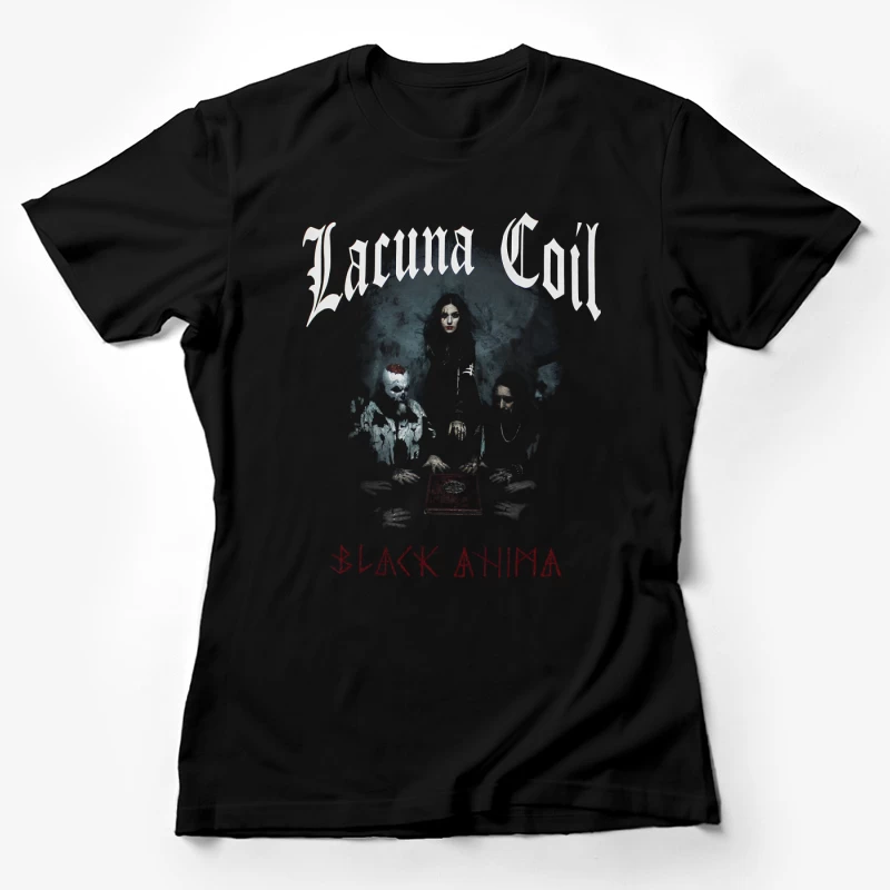 Lacuna Coil Black Anima Female T-Shirt