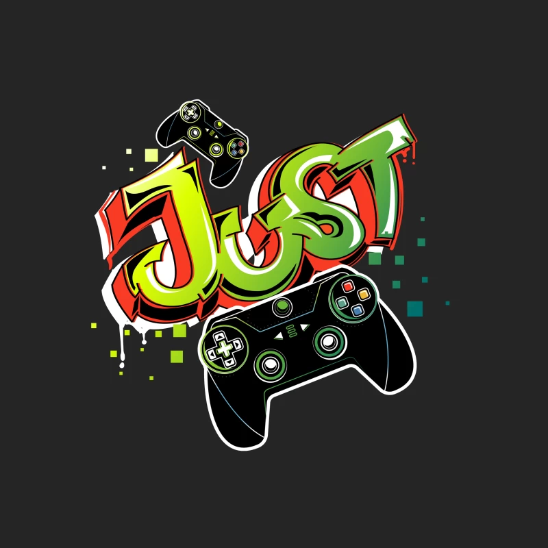 Buntes Gaming-Controller-Design Herren Pullover Sweatshirt