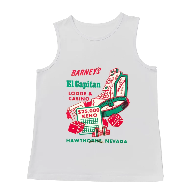 BARNEY'S logo Male Tank Top