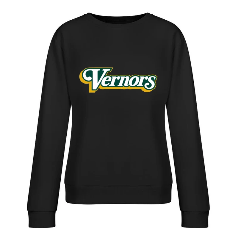 Vernors Ginger Ale Vintage Brand Logo Female Pullover Sweatshirt