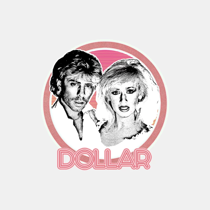 Dollar  80s Synthpop Fan Design Male Tank Top