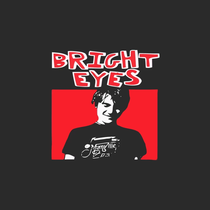 Bright Eyes Minimalist Album Cover Art Baseball Cap