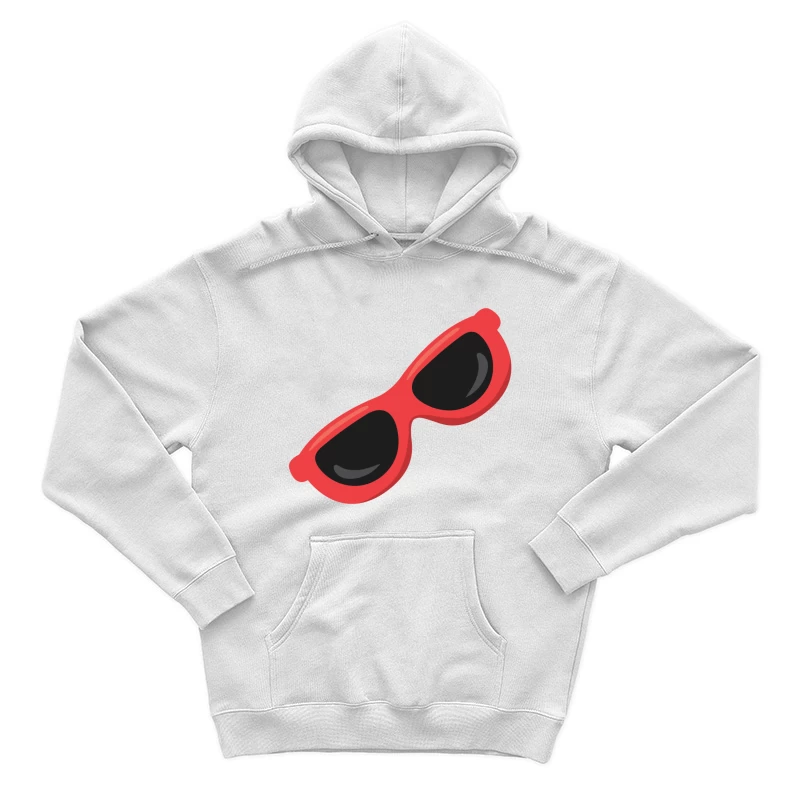 Lunettes de soleil élégantes rouges Homme Sweat à capuche