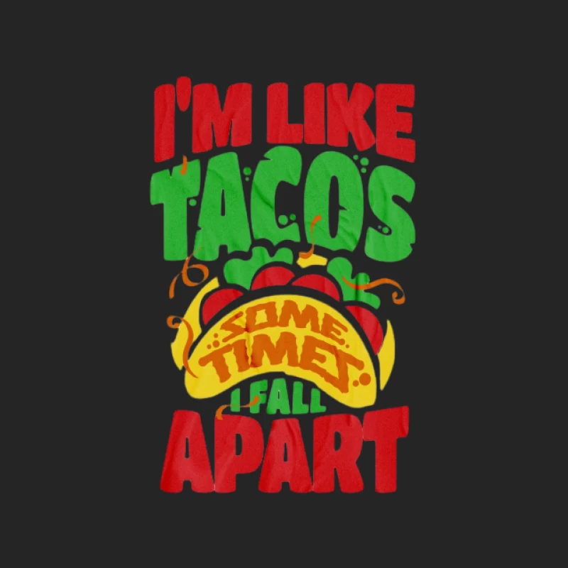 Citation Drôle sur les Tacos Homme Sweat-shirt à enfiler
