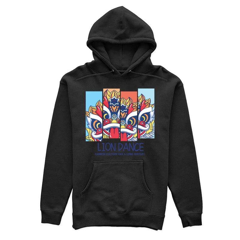 Traditioneller Löwentanz in der chinesischen Kultur Damen Pullover Hoodie