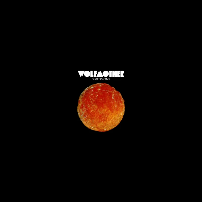 Wolfmother - Dimensions Album Cover with Orange Celestial Design Coffee Mug