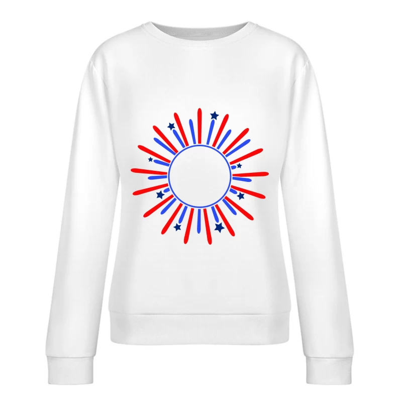 Éclat Solaire Festif Femme Sweat-shirt à enfiler