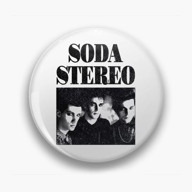 Soda Stereo Band Retro Pin